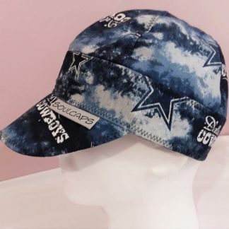 Dallas Cowboys Mottled Print Blue Welding Hat