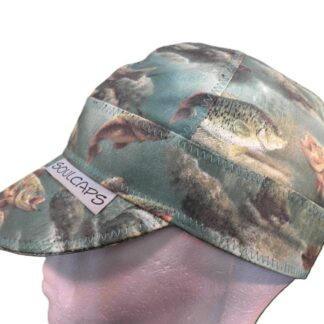 Fish Print Welding Hat