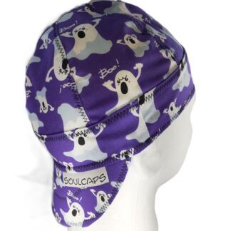 Halloween Boo Purple Welding Hat